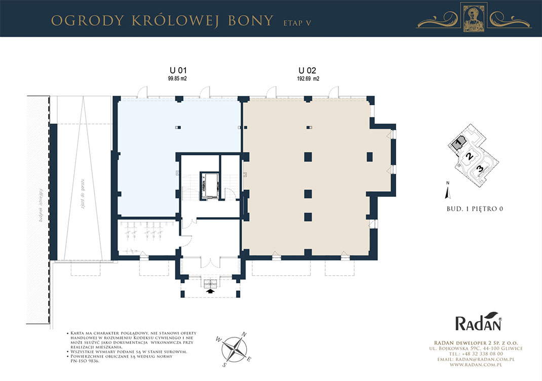 Plan lokali usługowych